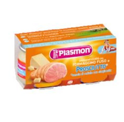 PLASMON (HEINZ ITALIA SpA) Plasmon omogenizzato formaggio fuso e prosciutto 2x80g  