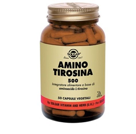 AMINO TIROSINA 500 50CPS SOLGAR<