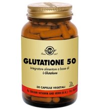 GLUTATIONE 50 30VEGICPS SOLGAR<