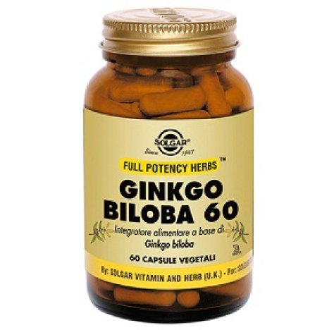 GINKGO BILOBA  60VEGICPS SOLGAR