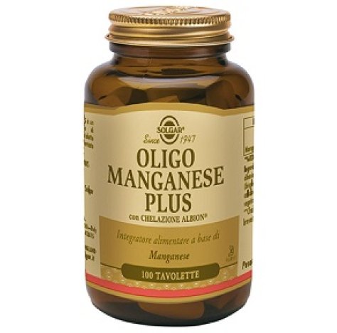 OLIGO MANGANESE PLUS 100T SOLGAR