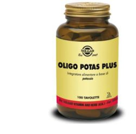 OLIGO POTAS PLUS 100TAV SOLGAR<