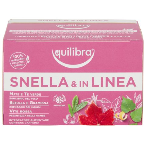 EQUILIBRA Srl Tisana snella e in linea 15 filtri