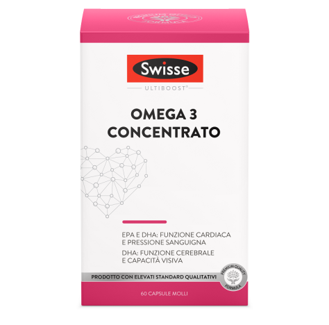 HEALTH AND HAPPINESS (H&H) IT. Swisse Omega 3 concentrato 60 capsule