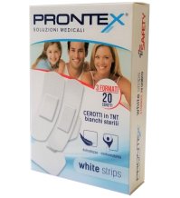 PRONTEX CER WHITE STRIPS 20PZ