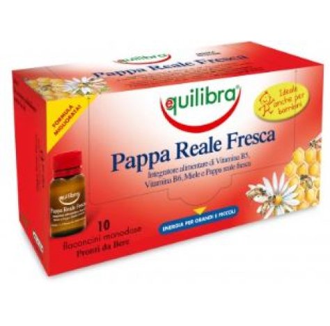 EQUILIBRA Srl Pappa reale fresca 10 flaconcini