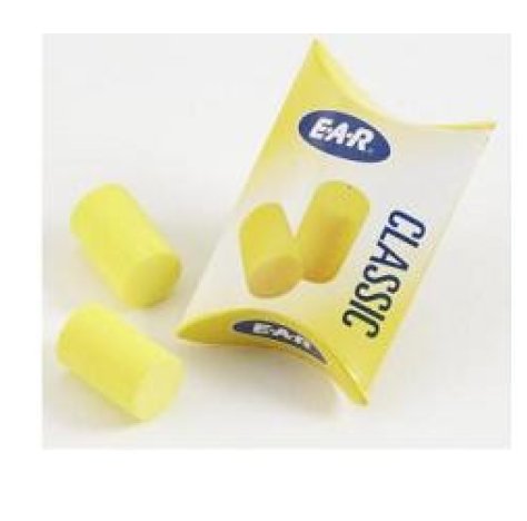 Work Tappi Auricolari In Silicone Per Acqua E Rumore - 2 Pezzi Con Astuccio E Applicatore, Riduzione 22 Db, Riutilizzabili