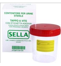 Contenitore urine sterile 120ml
