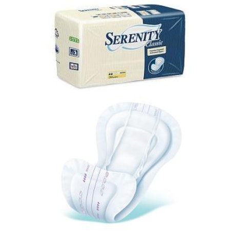 Serenity Classic Pannoloni Sagomato Plus 30 Pezzi