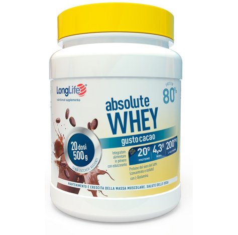 LONGLIFE ABSOLUTE WHEY CACAO