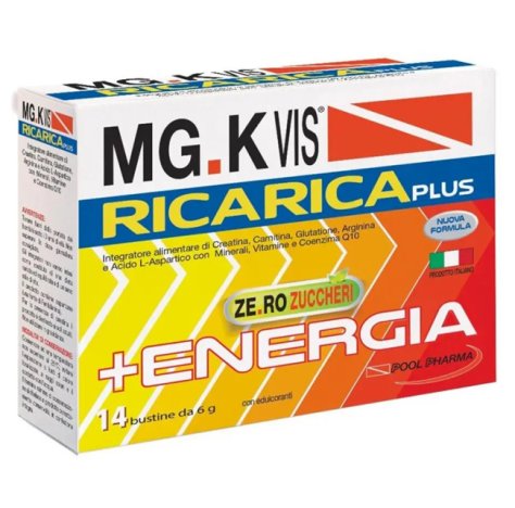 POOL PHARMA Srl MGK VIS ricarica plus 14 bustine