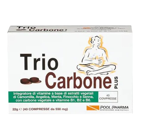 POOL PHARMA Srl Triocarbone plus 40 compresse