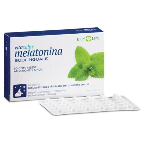 vitacalm melatonina sublinguale 1MG 60 vitacalm melatonina sublinguale 1MG 60