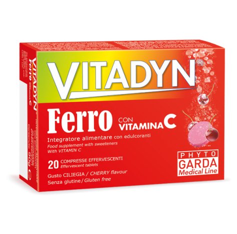 VITADYN FERRO+VIT C 20CPR EFF