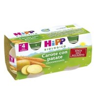 HIPP ITALIA Srl Hipp bio omogenizzato carote e patate 2x80g 