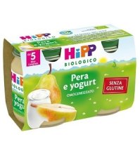 HIPP ITALIA Srl Hipp bio omogenizzato frutta pera e yogurt 2x125g 