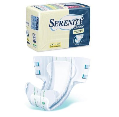 SERENITY Spa Serenity pannolone mutanda classic super taglia L 30 pezzi