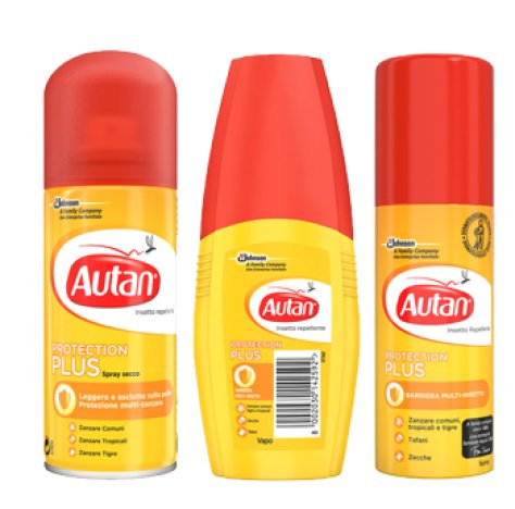 Autan Protection Plus Vapo 100ml Protezione Antizanzare 