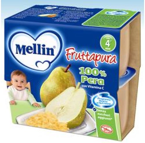 MELLIN FRUT PURA PERA 4X100G