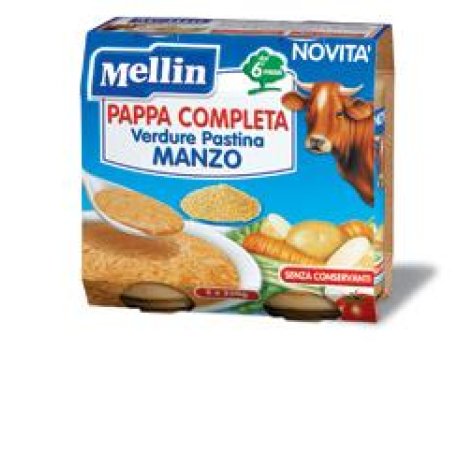 MELLIN-PAPPA COMPL MANZO  2X250G