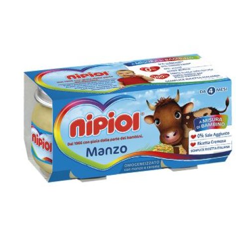 OMO NIPIOL Manzo 2x 80g