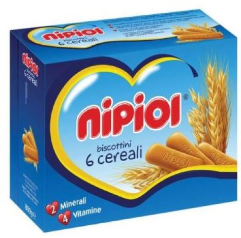 NIPIOL (HEINZ ITALIA SpA) Nipiol biscottini 6 cereali 800 g