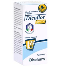 DICOFARM Spa Dicoflor gocce 5ml integratore alimentare