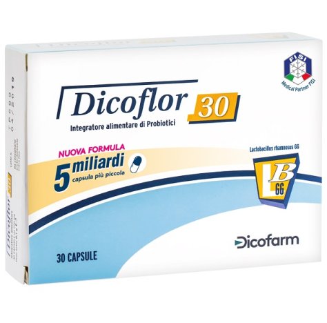 DICOFLOR 30 FERM LATT 30CPS