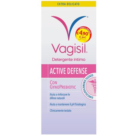 Vagisil Detergente Intimo Active Defense con GynoPrebiotic 250 ml