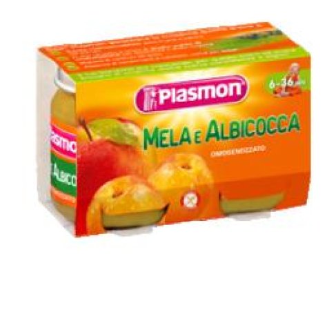 PLASMON (HEINZ ITALIA SpA) Plasmon omogenizzato mela e albicocca 2x104g