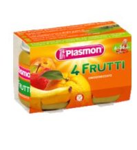 Plasmon Omog 4 Frutti 6x104g