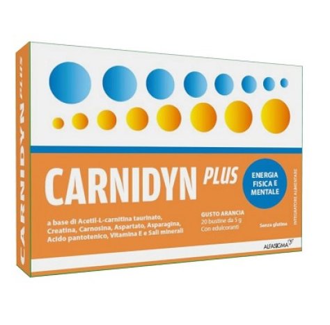  Carnidyn plus 20 bustine gusto arancia 
