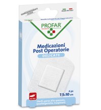 PROFAR MED POSTOP 7,5X10CM 4PZ