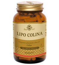 LIPO COLINA 100VEGICPS SOLGAR