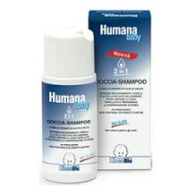 HUMANA ITALIA Spa Lineablu detergente corpo e capelli baby