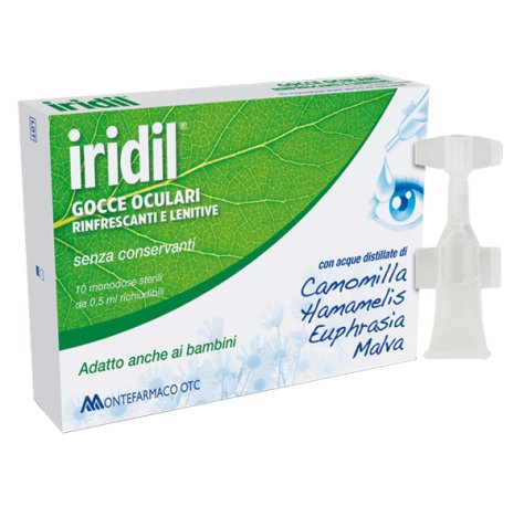 MONTEFARMACO OTC Spa Iridil Gocce oculari 10 ampolle monodose