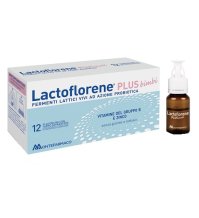 MONTEFARMACO OTC Spa Lactoflorene Plus Bimbi 12 flaconcini