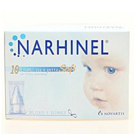 GLAXOSMITHKLINE C.HEALTH.Srl Narhinel 10 ricambi soft per respiratore nasale