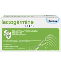 HUMANA ITALIA Spa Lactogermine plus fermenti lattici 10 flaconcini