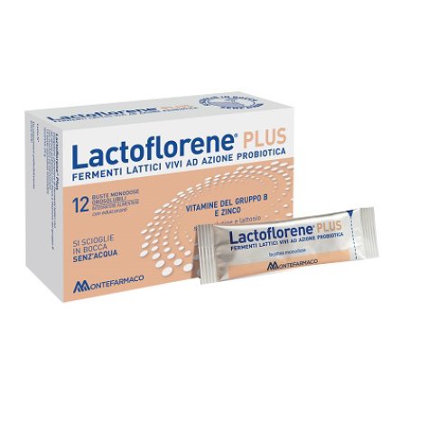 MONTEFARMACO OTC SpA Lactoflorene Plus 12 Bustine Monodose