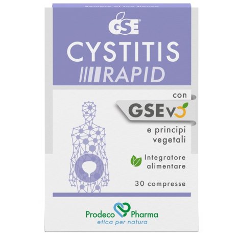 GSE CYSTITIS RAPID 30CPR