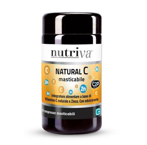 GIURIATI GROUP Srl Nutriva Natural C 60 Compresse Masticabili