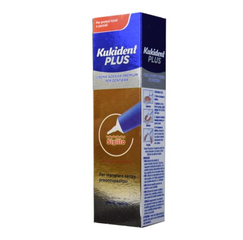 KUKIDENT PLUS SIGILLO CREMA ADESIVA PER PROTESI DENTARIE 40 G