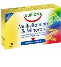 EQUILIBRA Srl Multivitamine&minerali 40 compresse