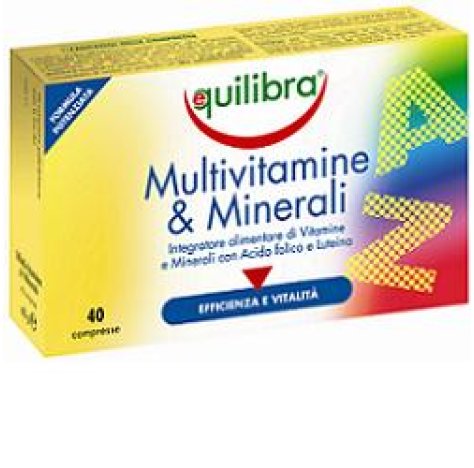 EQUILIBRA Srl Multivitamine&minerali 40 compresse