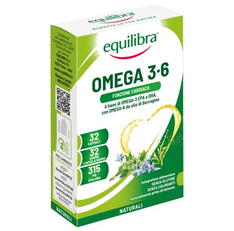 EQUILIBRA Srl Omega 3-6 32 capsule