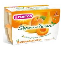 PLASMON (HEINZ ITALIA SpA) Plasmon omogenizzato sapori di natura albicocca e banana 4x104g 