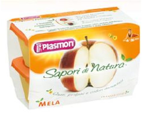 PLASMON (HEINZ ITALIA SpA) Plasmon omogenizzato sapori di natura mela 4x104g 