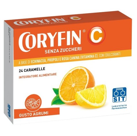 SIT LABORATORIO FARMAC. Srl Coryfin C 24 caramelle agrumi senza zucchero