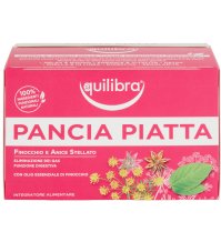 EQUILIBRA Srl Tisana pancia piatta 15 filtri